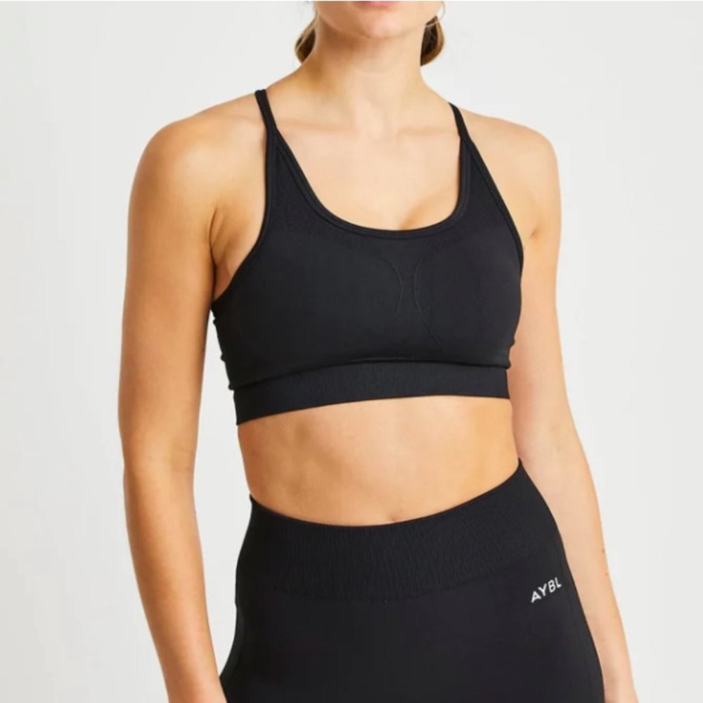 AYBL Motion Seamless Sports Bra Black